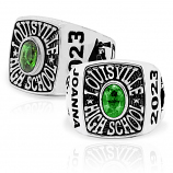 Girl's Cushion Shape Class Ring