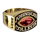 Men's Round Square Marquise Stone Class Ring