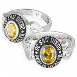 Women's Oval Class Ring - GCR108