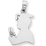 Male Graduate Pendant - 81462